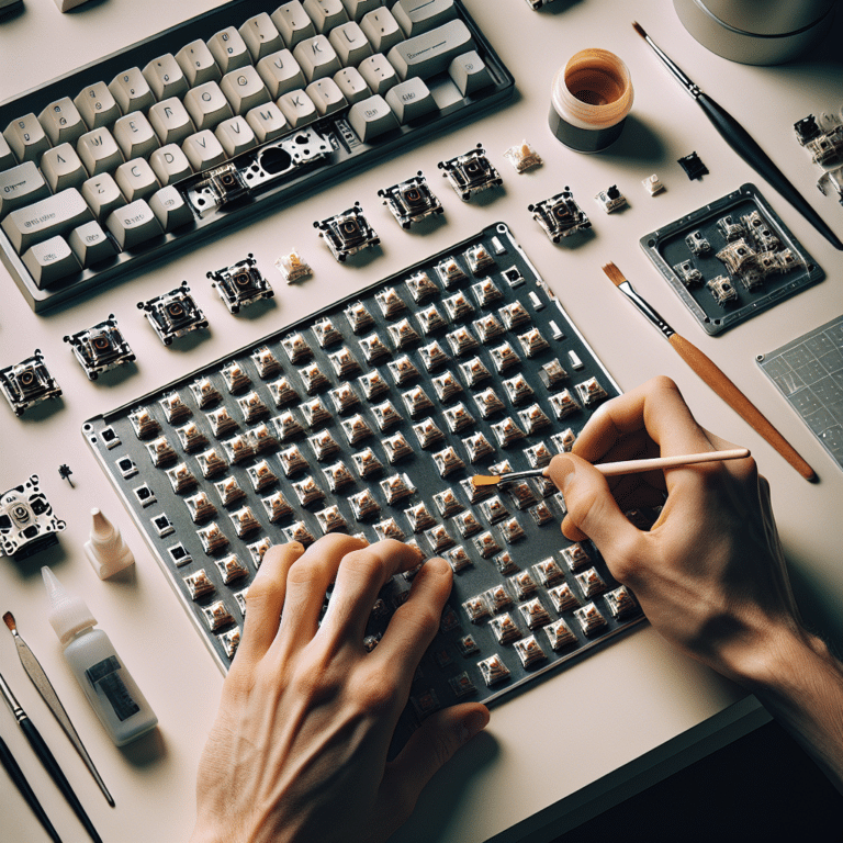 The Smooth Transition: Lubing Switches for Smoother Keystrokes