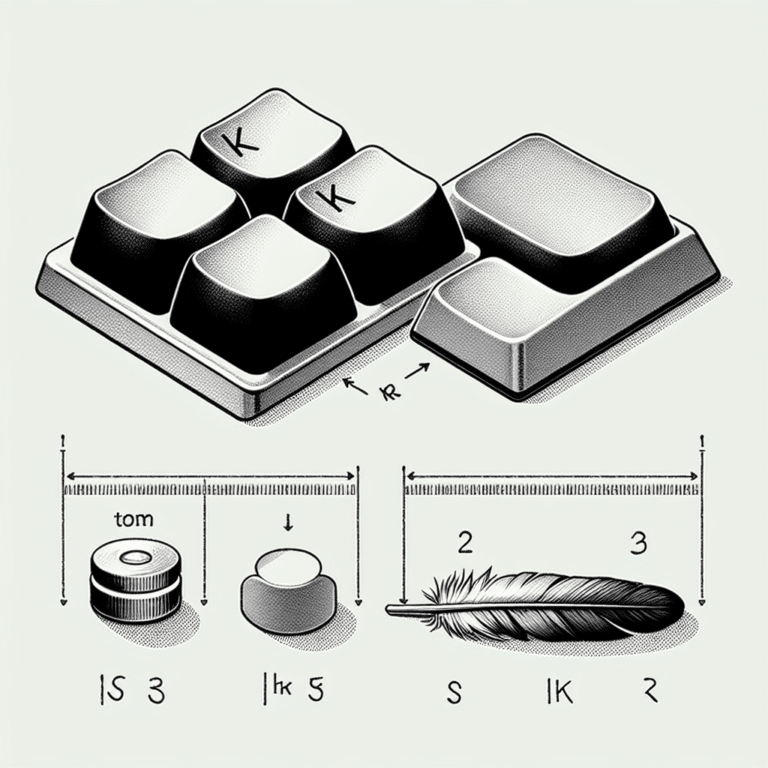 The Tale of Two Keycaps: A Thick vs Thin Keycaps Typing Feel Guide