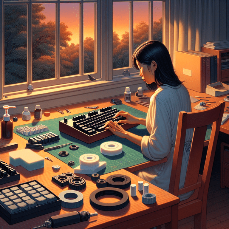The Quest for Quiet: Tips for Making Mechanical Keyboards Quieter
