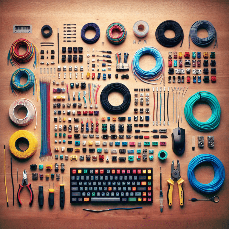 DIY Keyboard Cable and Connector Ideas