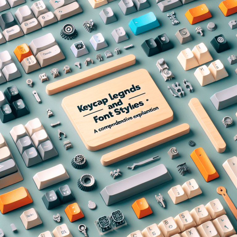 Keycap Legends and Font Styles: A Comprehensive Explanation