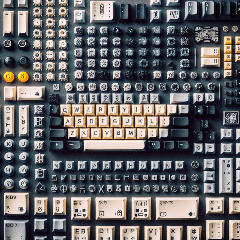 Breakdown of Keycap Legends and Font Styles